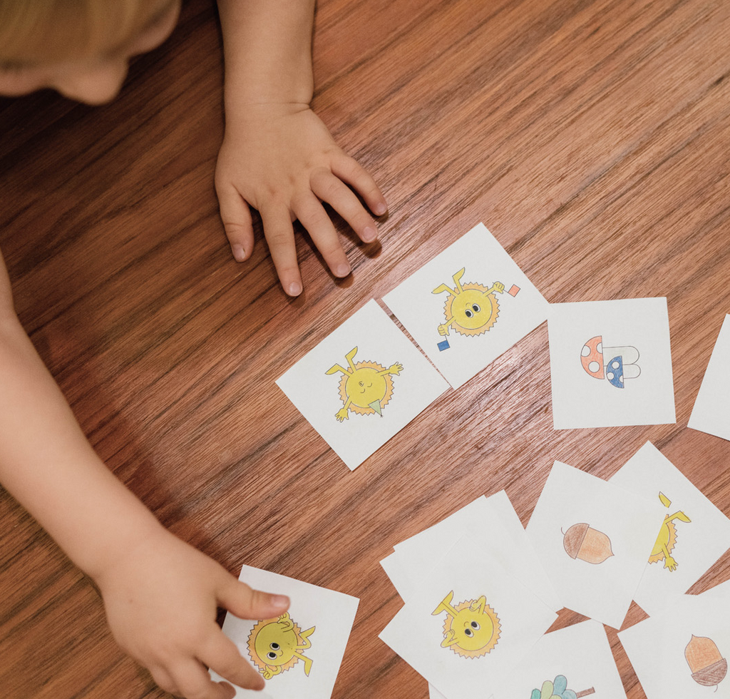 HOLIDAY CRAFTS WITH YKRA KIDS - COLORING AND MEMORY GAME WITH SUNNY