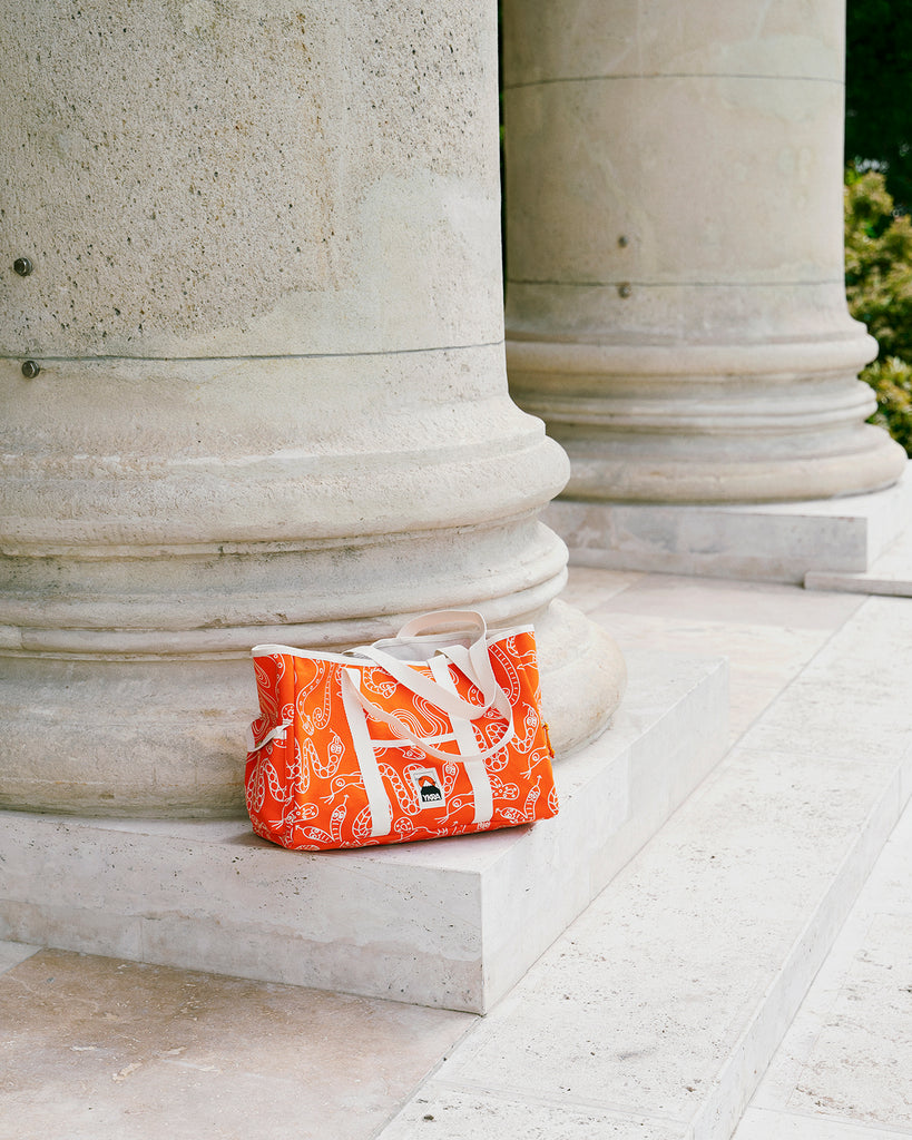 BEACH BAG - SNAKE - YKRA