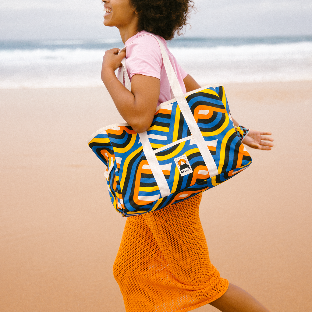 BEACH BAG - SERPENTINE - YKRA