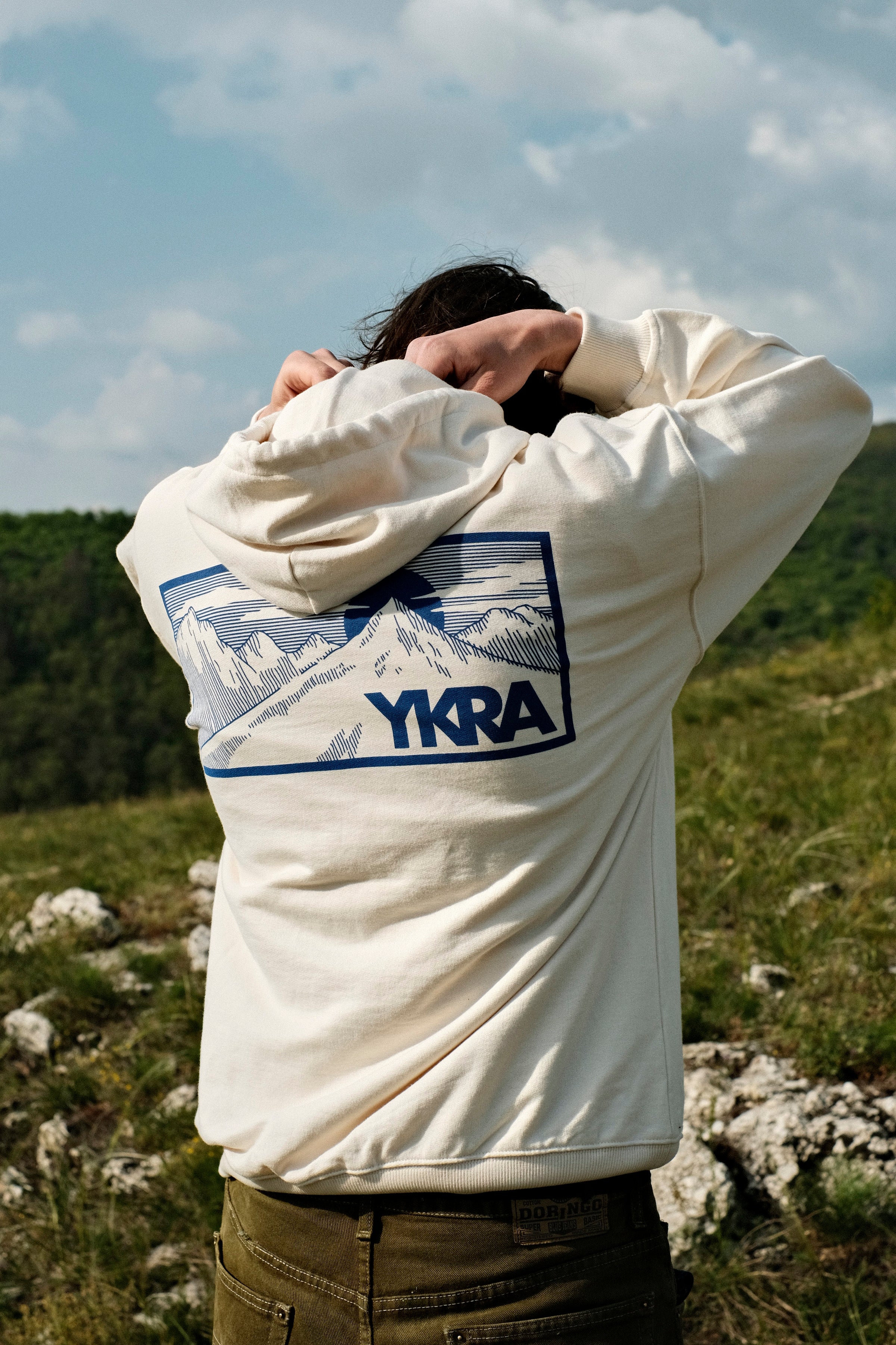 Unisex Landscape Logo Hoodie | YKRA 