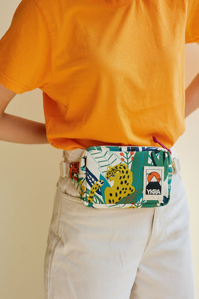 NEW FANNY PACK MINI - JUNGLE CATS - YKRA