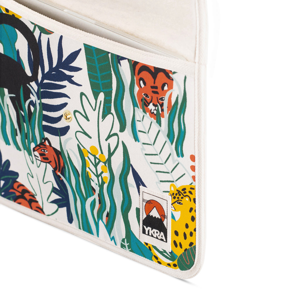 LAPTOP CASE - JUNGLE CATS - YKRA