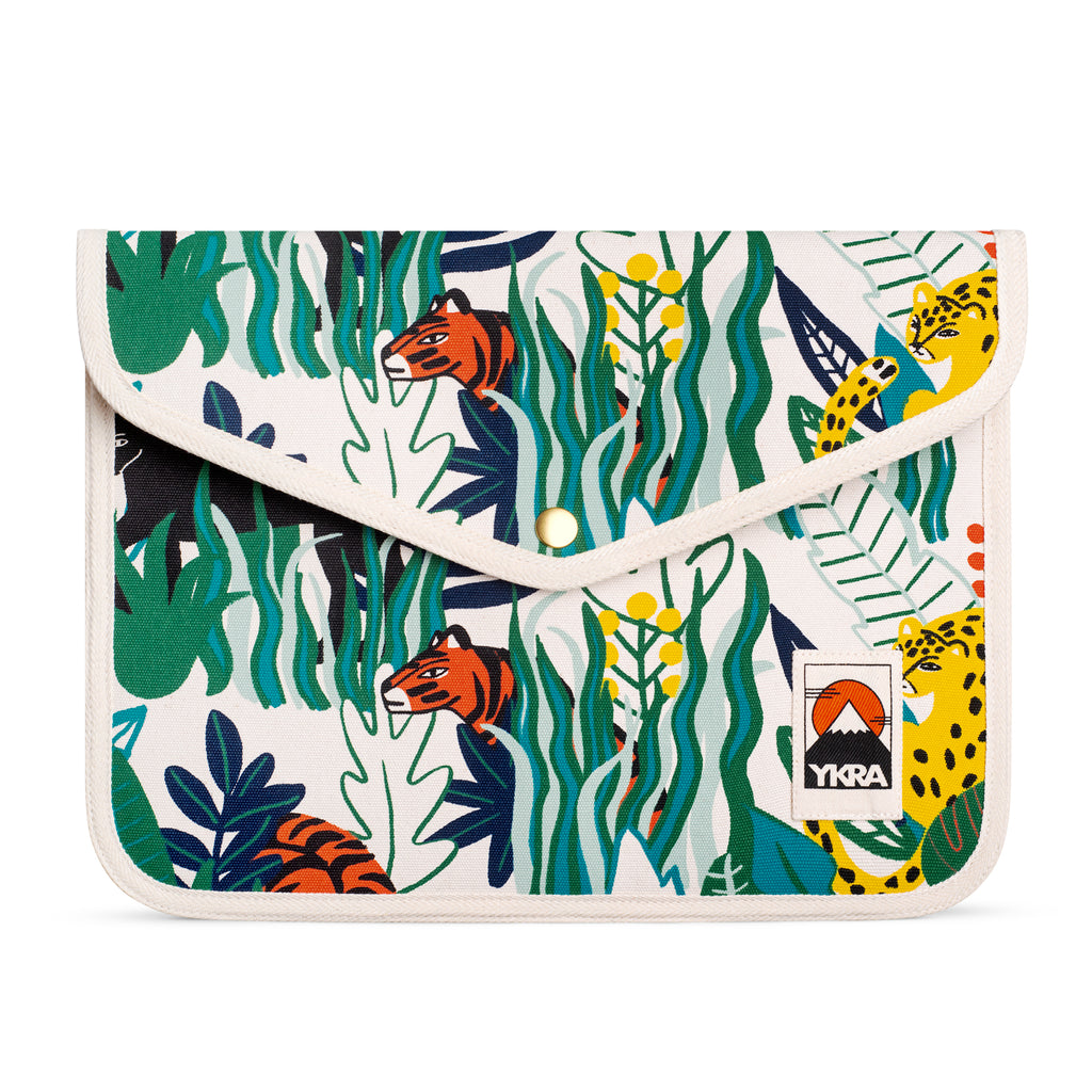 LAPTOP CASE - JUNGLE CATS - YKRA