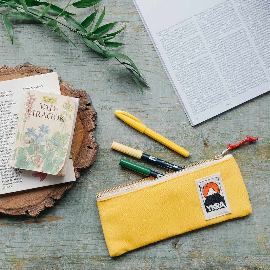 PENCILCASE - YELLOW - YKRA