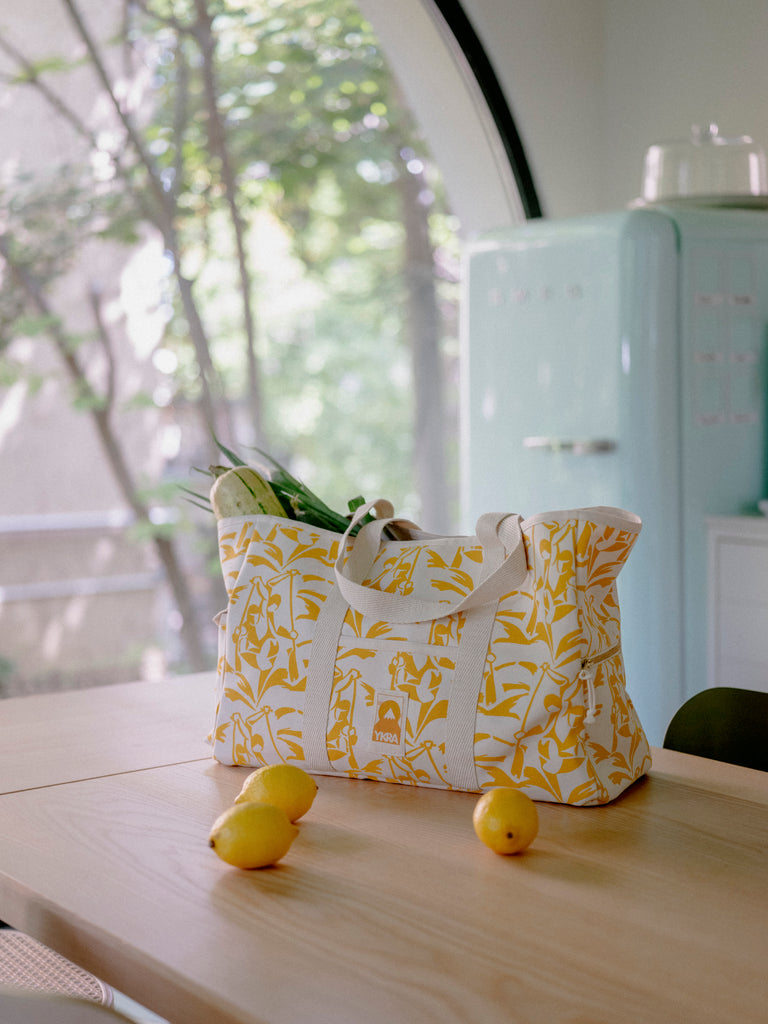 BEACH BAG - KENU YELLOW - YKRA
