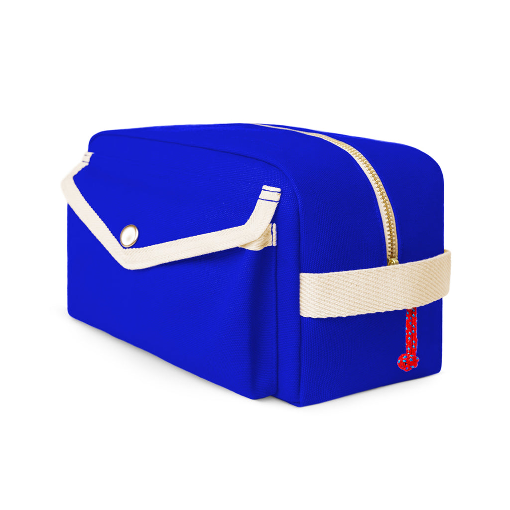 YKRA DOPP PACK - BLUE Canvas Toiletry Bag - YKRA