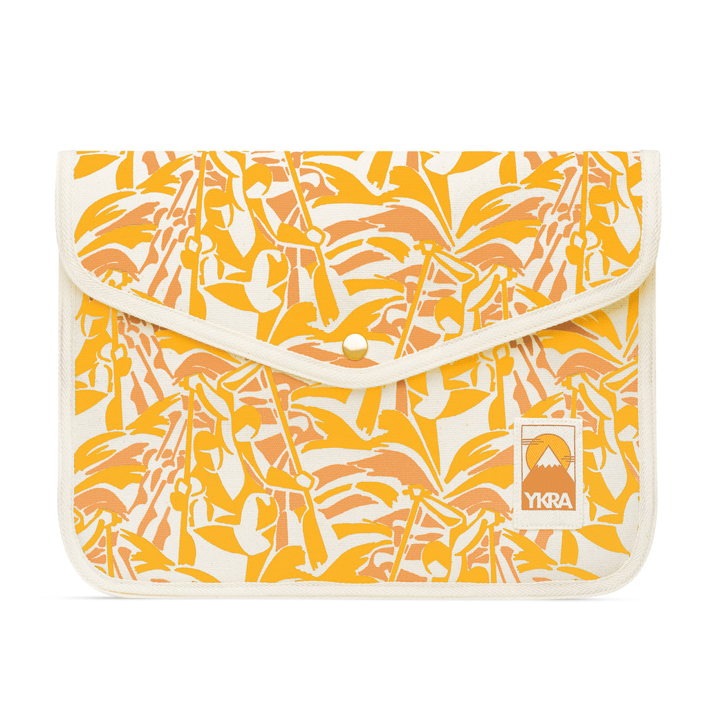 LAPTOP CASE - KENU YELLOW & ORANGE - YKRA