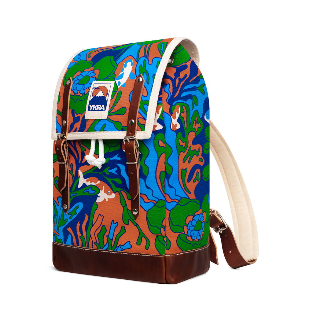 MATRA MINI LS - TRIPPY FISH BLUE - YKRA